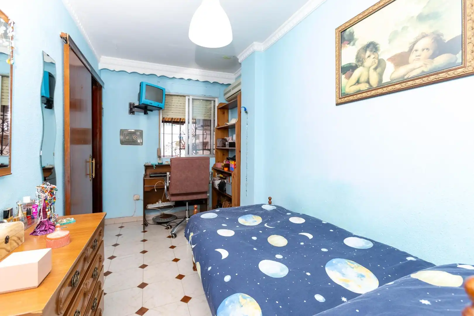 Bedroom of Flat for sale in Málaga  with Terrace, Storage room and Balcony
