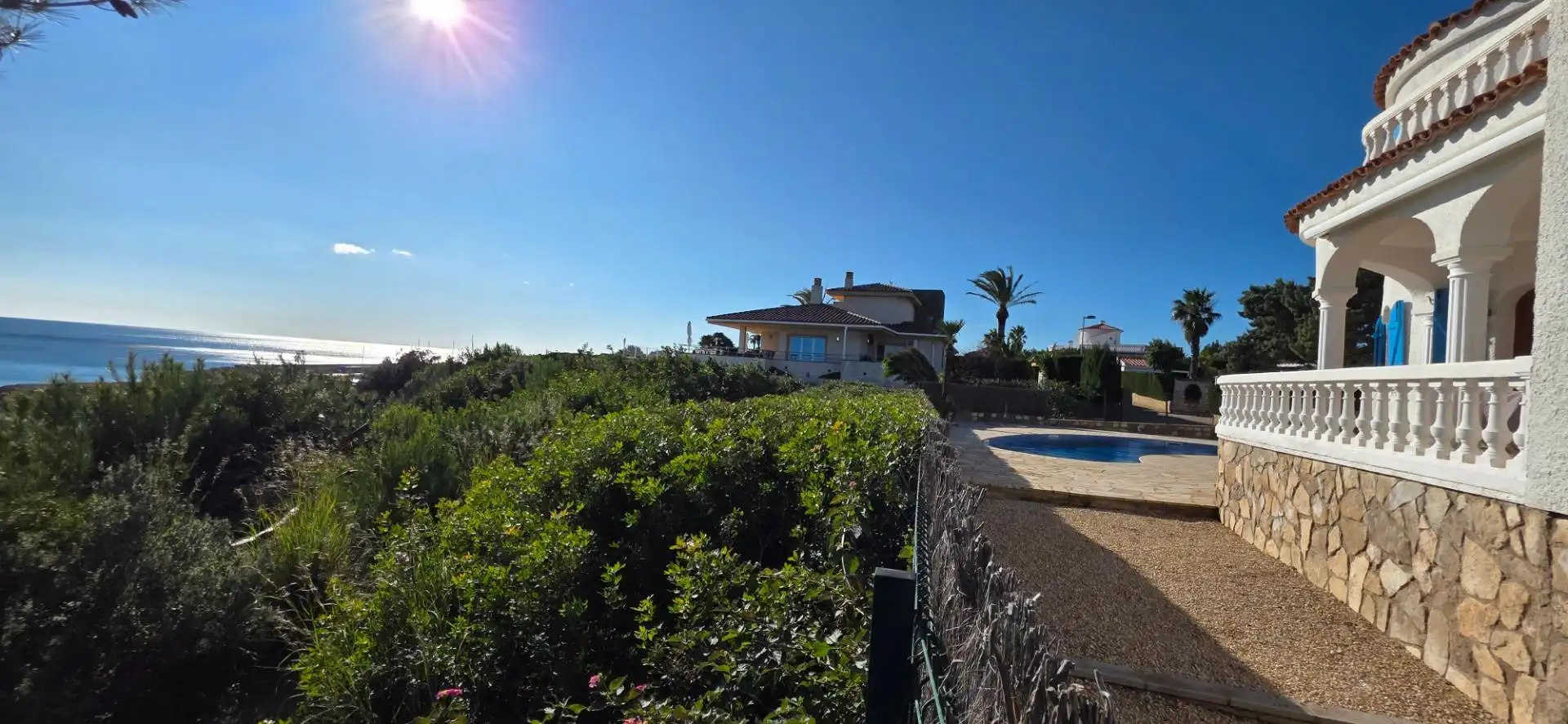 Jardín de Casa o chalet en venta en L'Ametlla de Mar  con Aire acondicionado, Jardín privado y Terraza