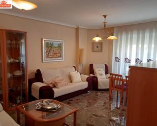 Living room of Flat for sale in  Albacete Capital  with Heating, Storage room and Balcony