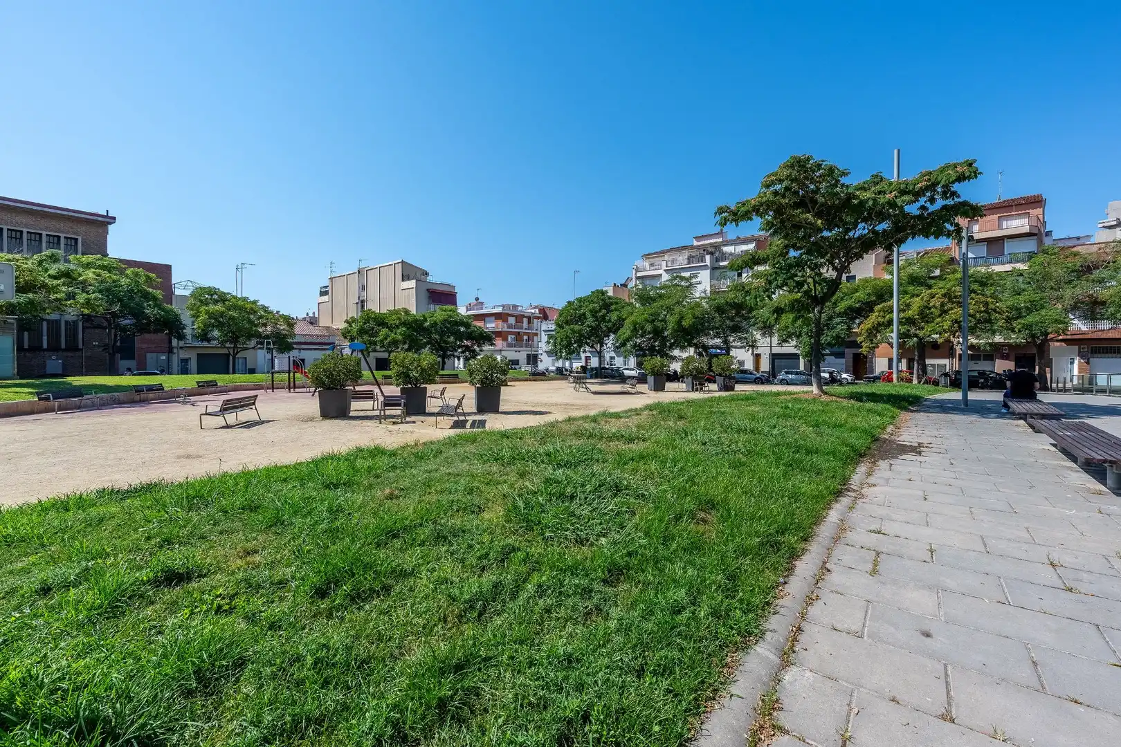 Vista exterior de Pis en venda en Badalona amb Aire condicionat, Calefacció i Terrassa