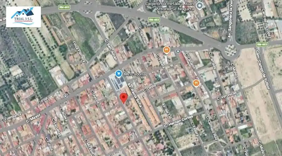 Vista exterior de Piso en venta en Pedanías Oeste
