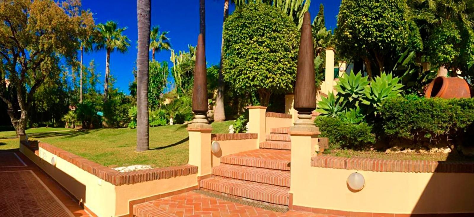 Garden of House or chalet for sale in Marbella  with Private garden and Swimming Pool