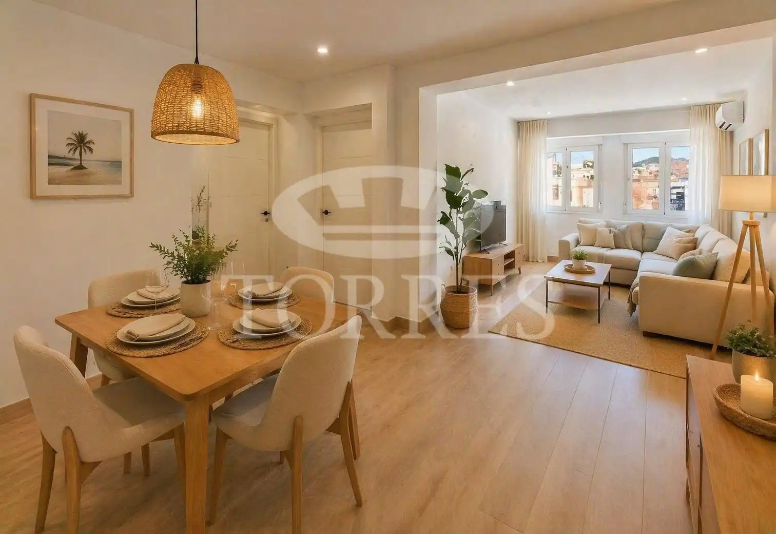 Bedroom of Flat for sale in Málaga  with Air Conditioner