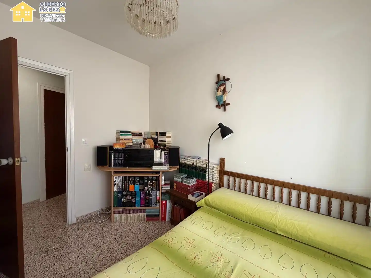 Bedroom of Flat for rent in Elche / Elx  with Terrace, Furnished and Balcony