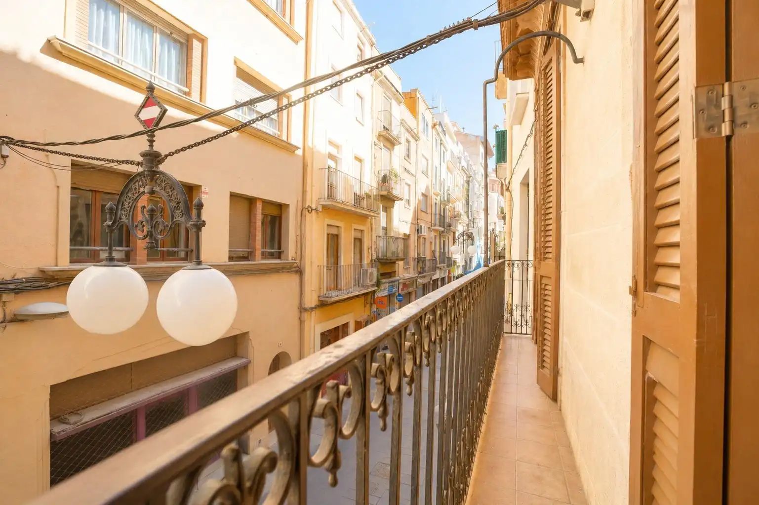 Balcony of Houses for sale in Valls  with Heating, Terrace and Storage room