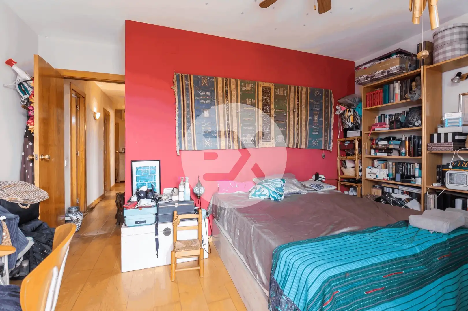 Bedroom of Flat for sale in Castelldefels  with Heating, Parquet flooring and Terrace