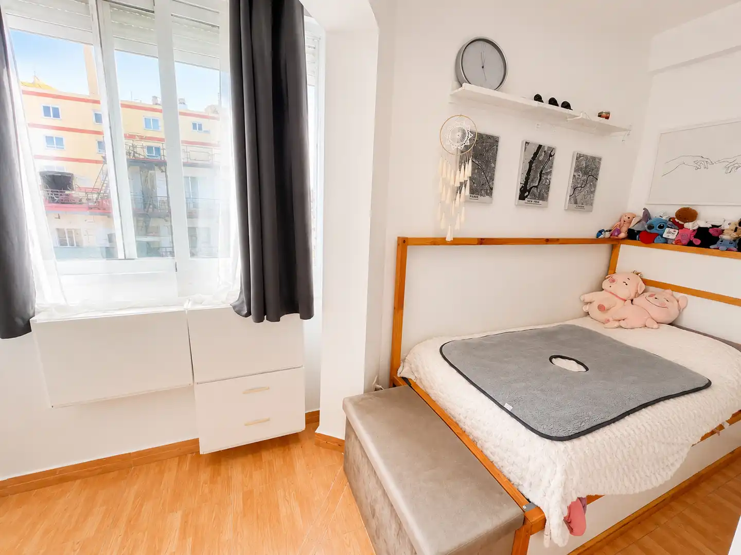 Schlafzimmer von Wohnung zum Verkauf in Torremolinos mit Klimaanlage, Terrasse und Möbliert