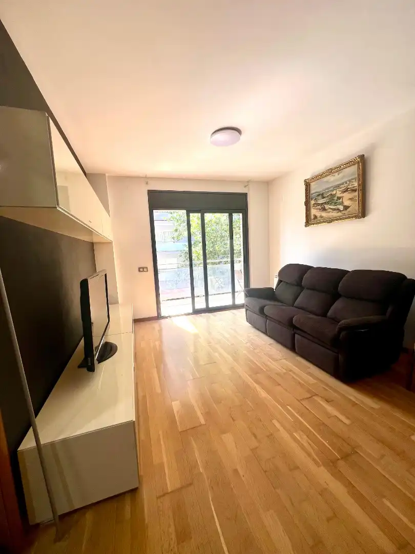 Sala d'estar de Pis en venda en Barcelona amb Aire condicionat, Calefacció i Parquet