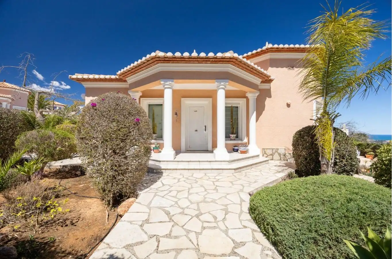 Vista exterior de Casa o chalet de alquiler en Dénia con Aire acondicionado, Calefacción y Jardín privado
