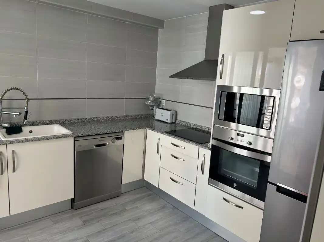 Kitchen of Apartments for sale in Miramar  with Air Conditioner, Terrace and Furnished