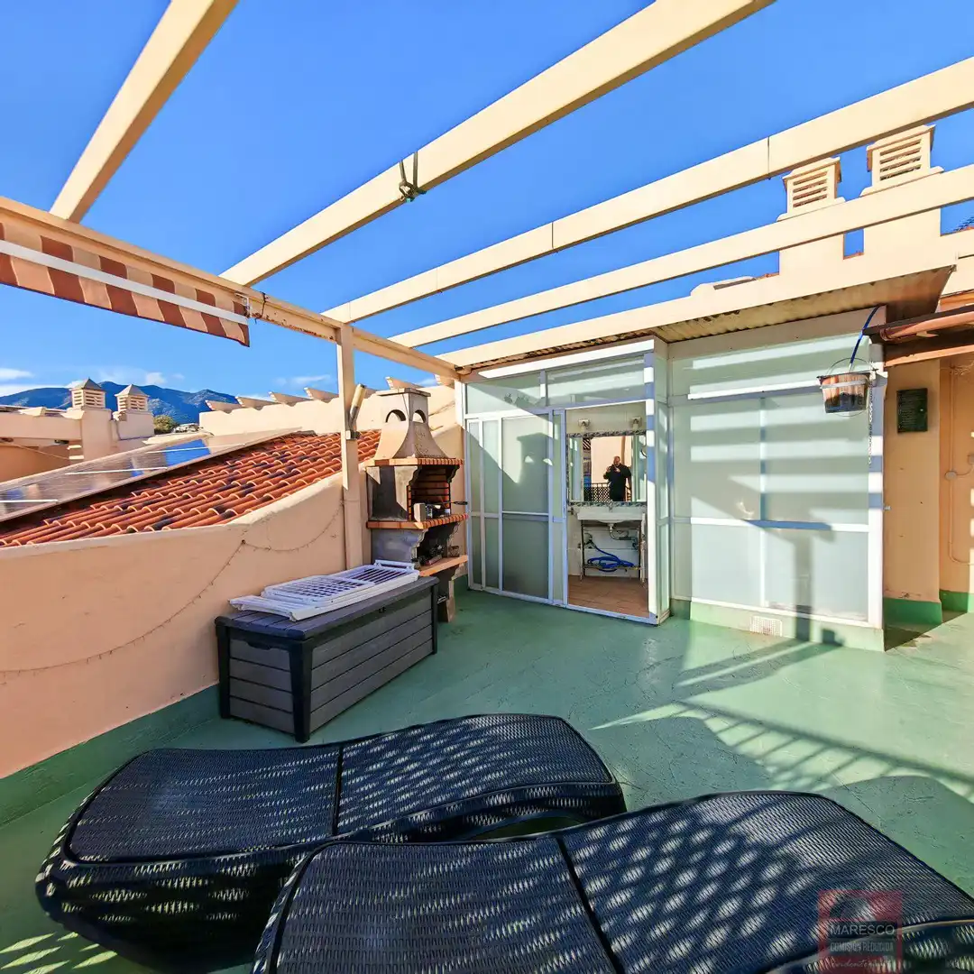 Terrace of Attic for sale in Fuengirola  with Air Conditioner, Terrace and Community pool