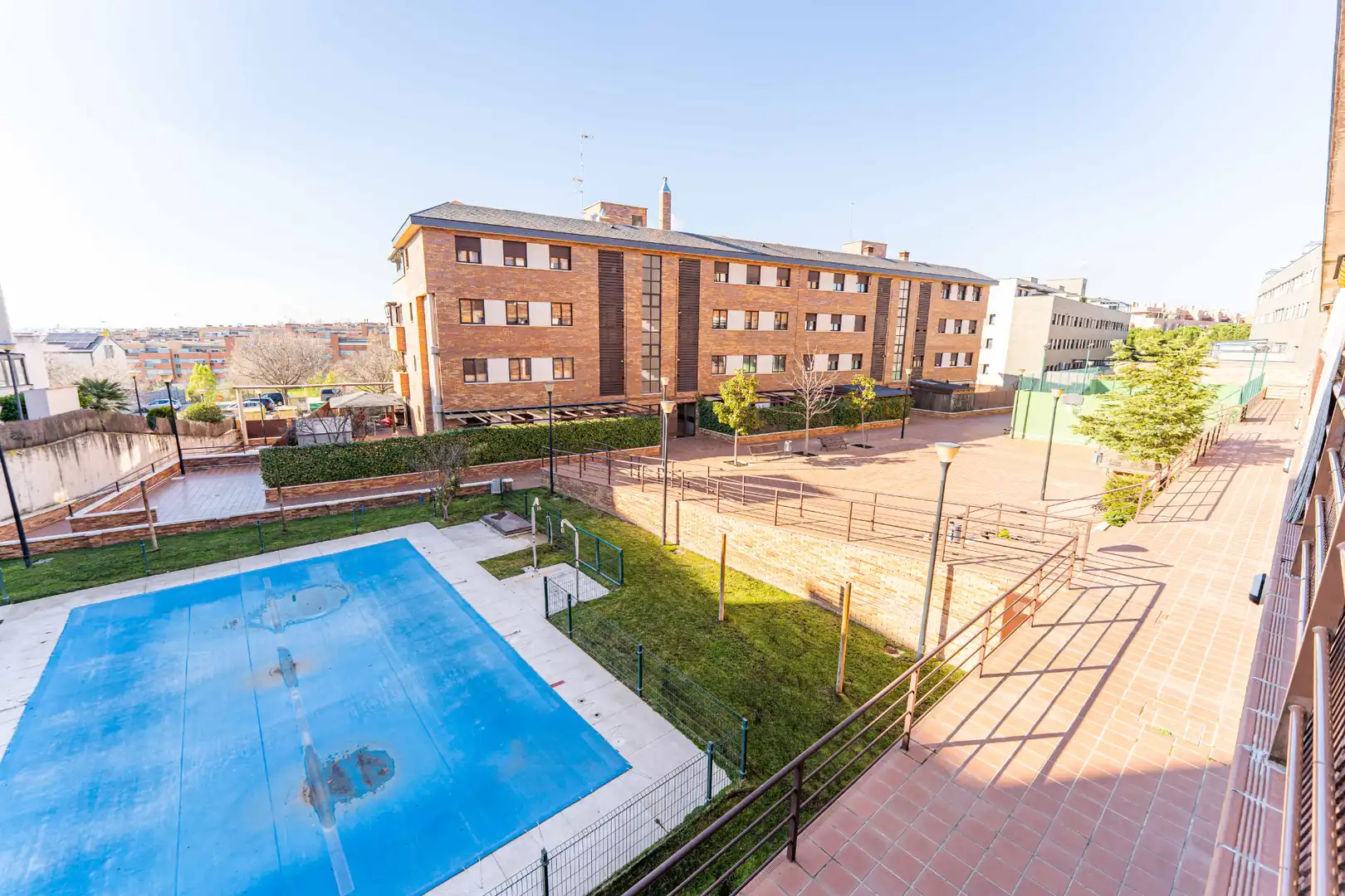 Swimming pool of Flat for sale in Arroyomolinos (Madrid)  with Air Conditioner, Heating and Private garden