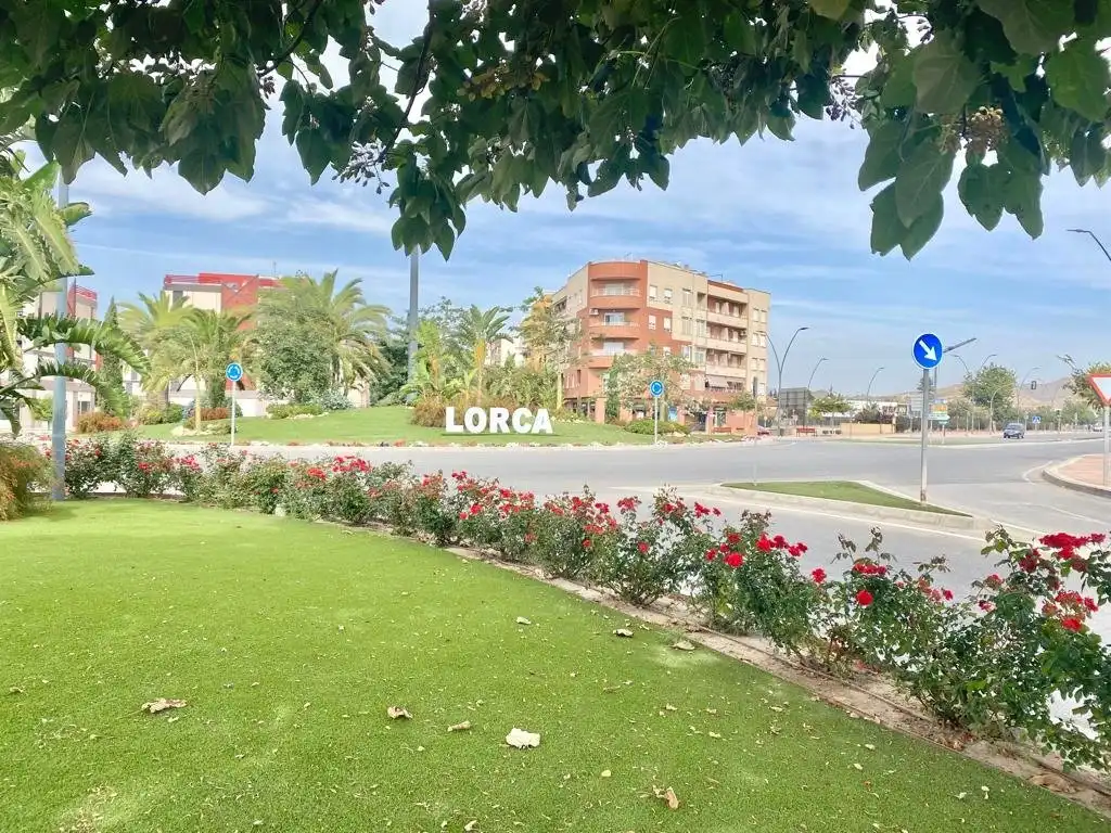 Vista exterior de Casa o xalet en venda en Lorca amb Aire condicionat, Calefacció i Traster