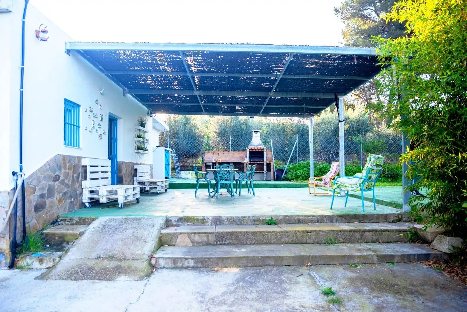 Terraza de Finca rústica en venta en Jerez de la Frontera con Jardín privado