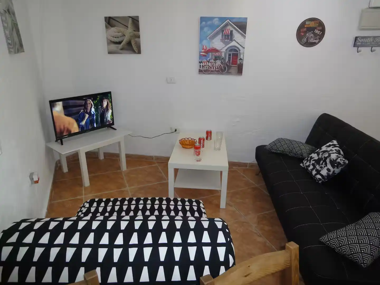 Sala de estar de Apartamento en venta en Arona con Terraza, Amueblado y Balcón