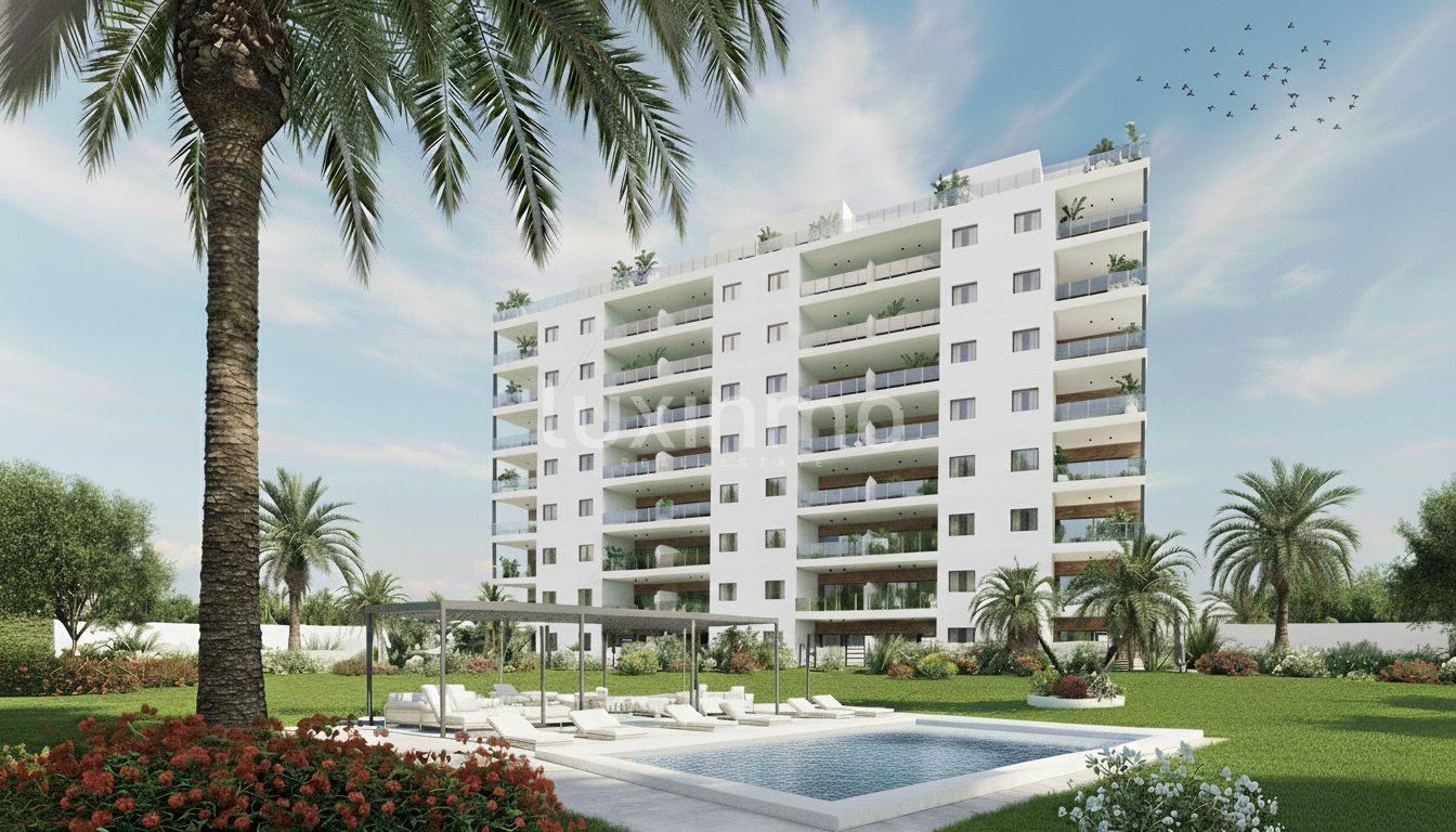 Vista exterior de Planta baixa en venda en Villajoyosa / La Vila Joiosa amb Aire condicionat, Jardí privat i Terrassa