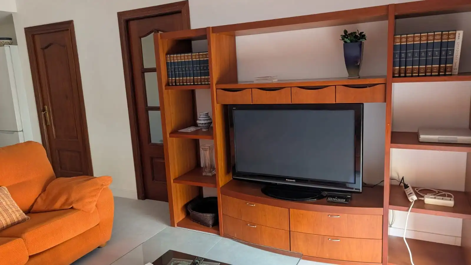 Living room of Flat for rent in Valencia  with Air Conditioner, Heating and Parquet flooring