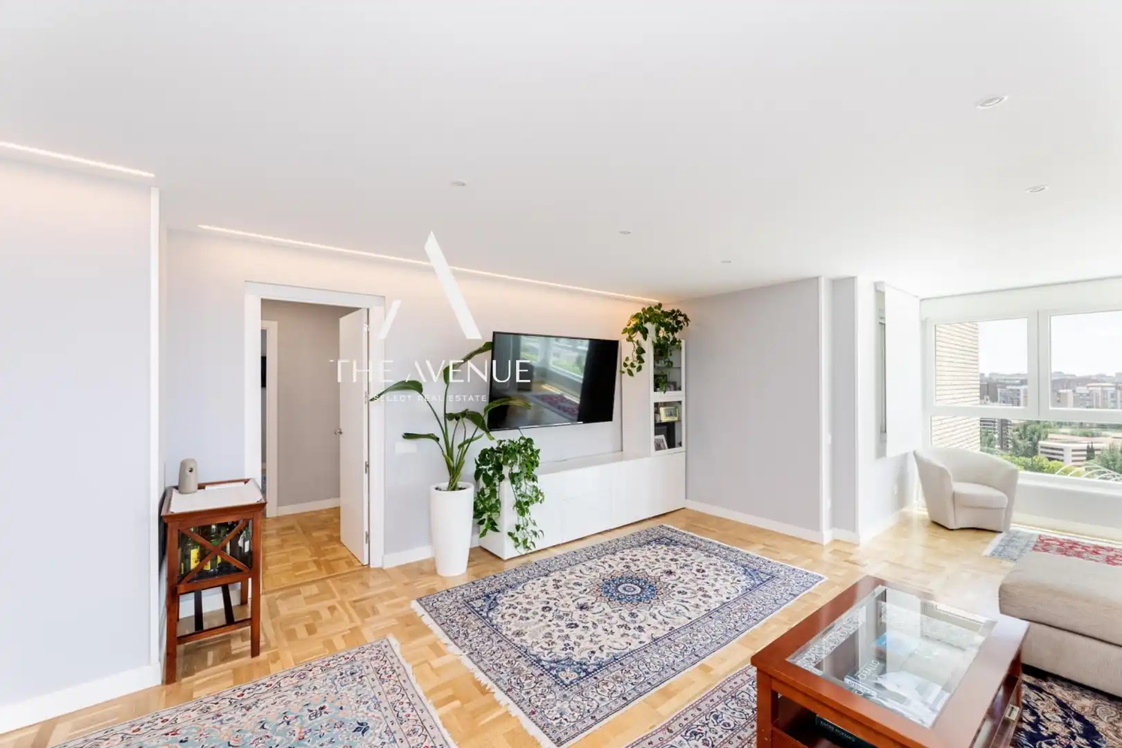 Sala de estar de Piso en venta en Madrid con Aire acondicionado, Calefacción y Jardín privado