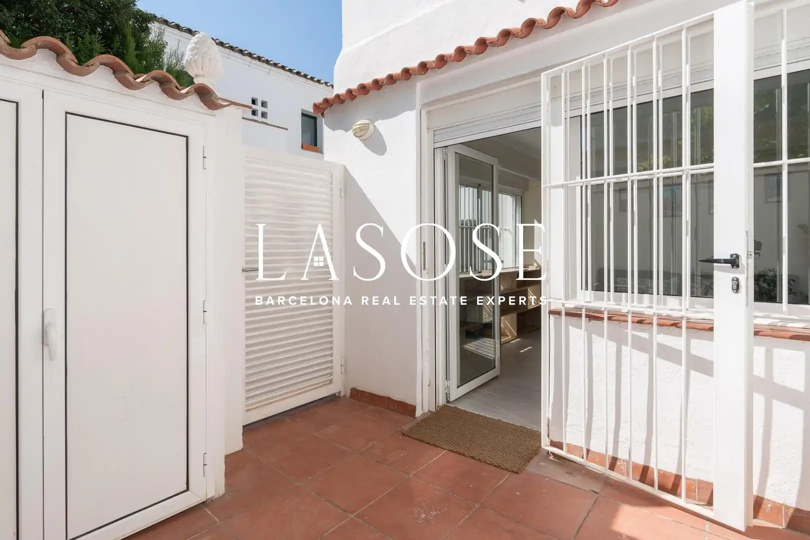 Vista exterior de Loft de lloguer en Barcelona amb Aire condicionat, Jardí privat i Terrassa