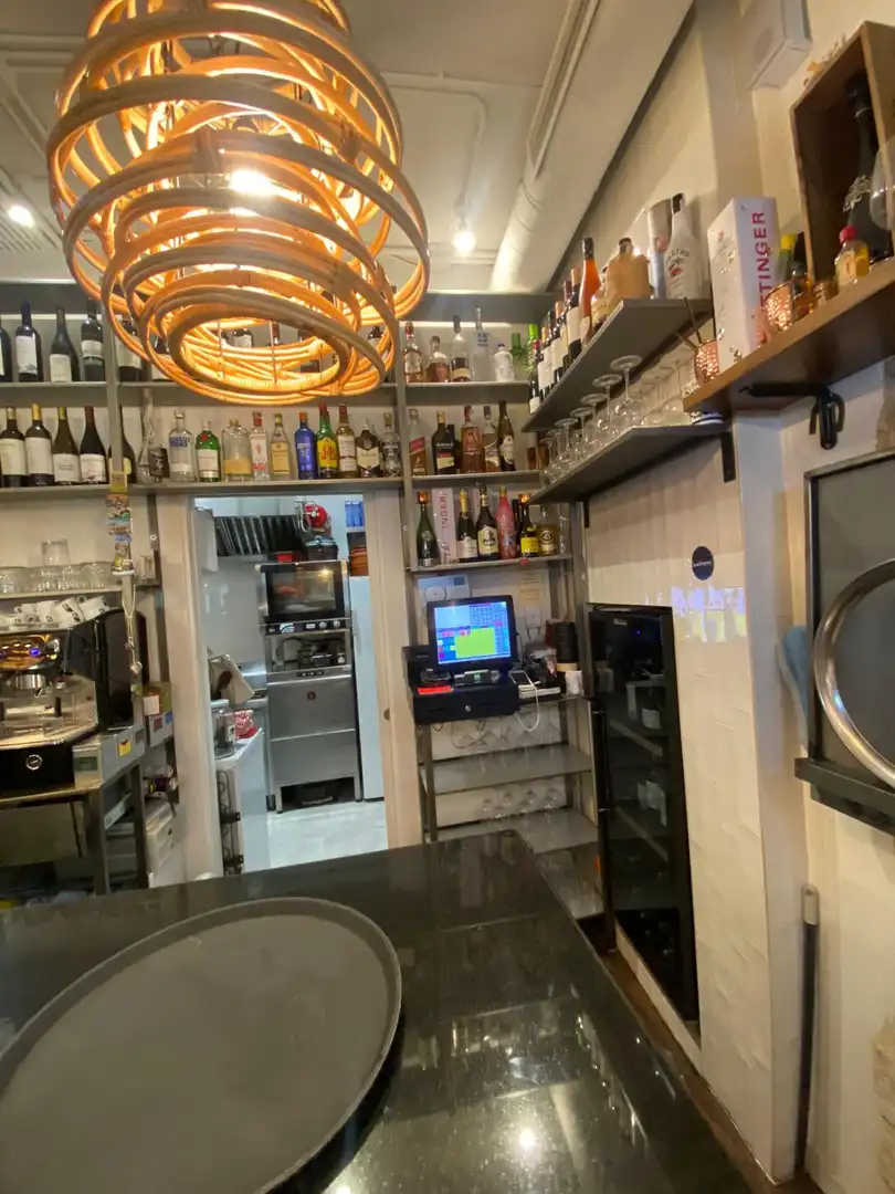 Cocina de Local en traspaso en Salamanca con Aire acondicionado y Amueblado