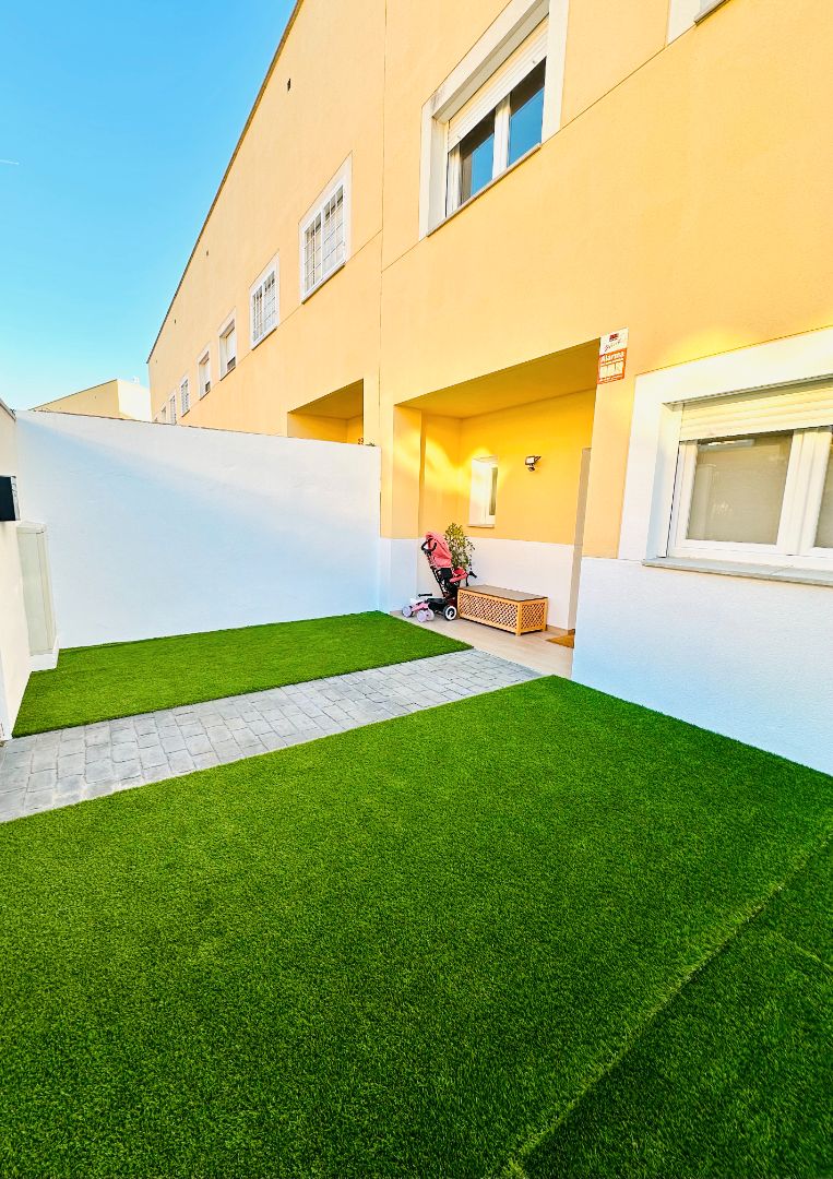 Terrace of Single-family semi-detached for sale in El Viso de San Juan  with Air Conditioner, Furnished and Community pool