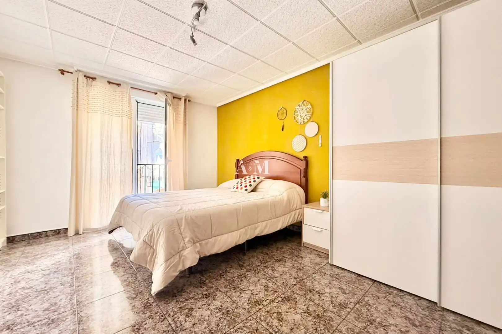 Bedroom of Flat for rent in Elche / Elx  with Terrace, Furnished and Washing machine