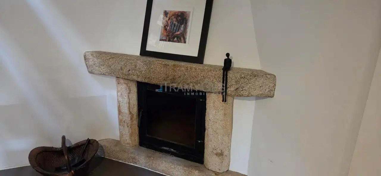 Sala d'estar de Casa o xalet en venda en O Rosal   amb Calefacció, Jardí privat i Terrassa