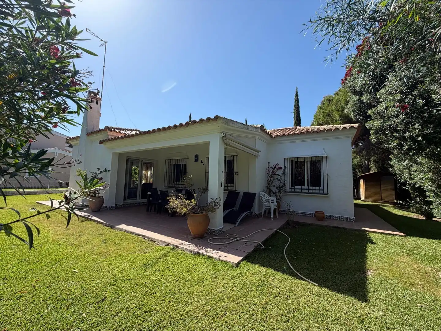 Garden of Houses for rent in Conil de la Frontera