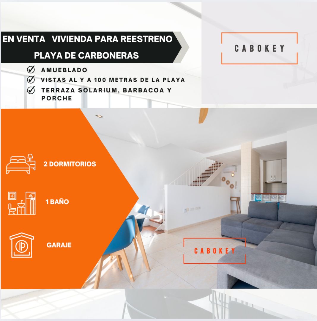 Außenansicht von Dachboden zum verkauf in Carboneras mit Klimaanlage, Heizung und Terrasse