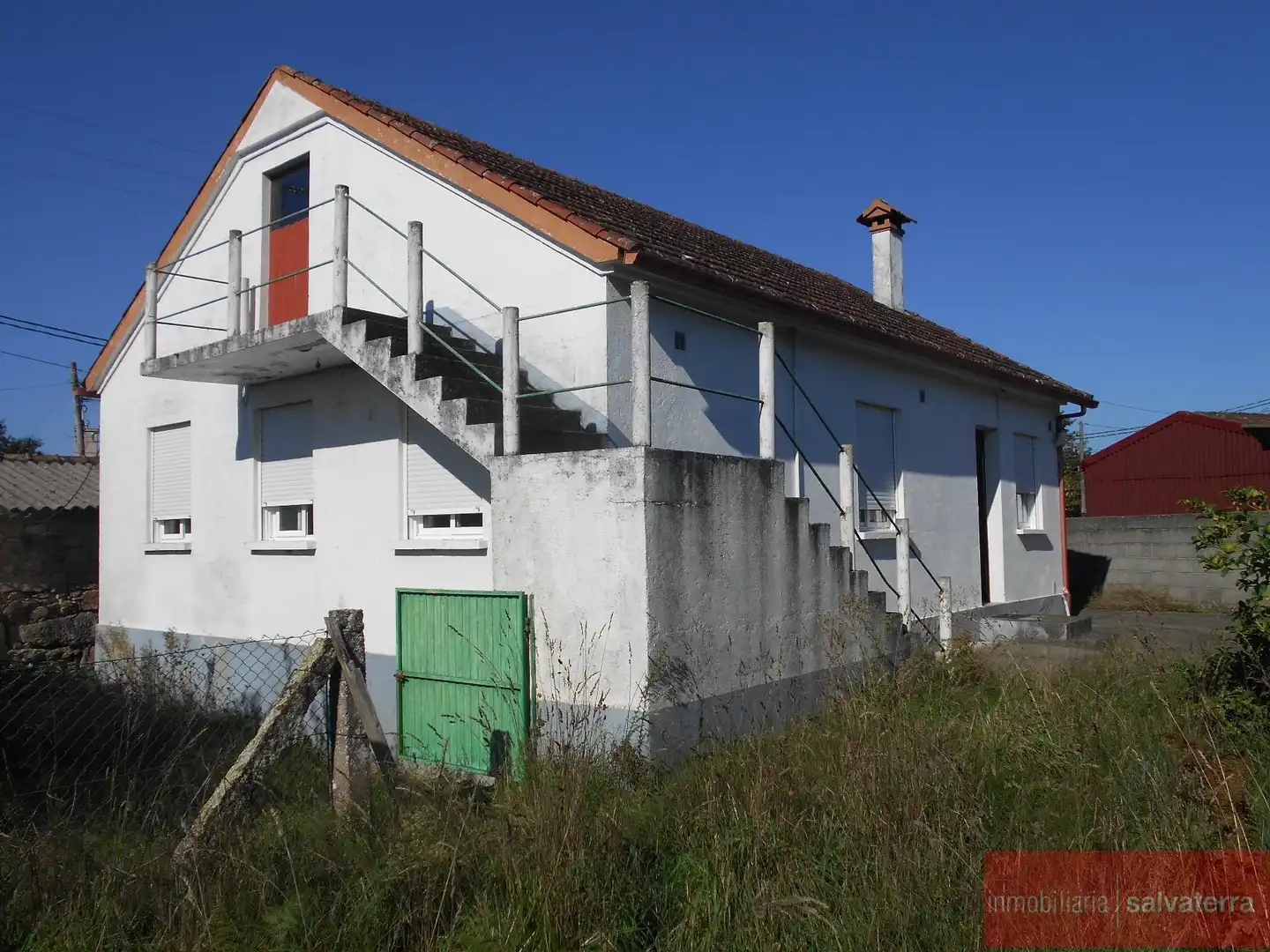 Vista exterior de Casa o chalet en venta en As Neves   con Calefacción