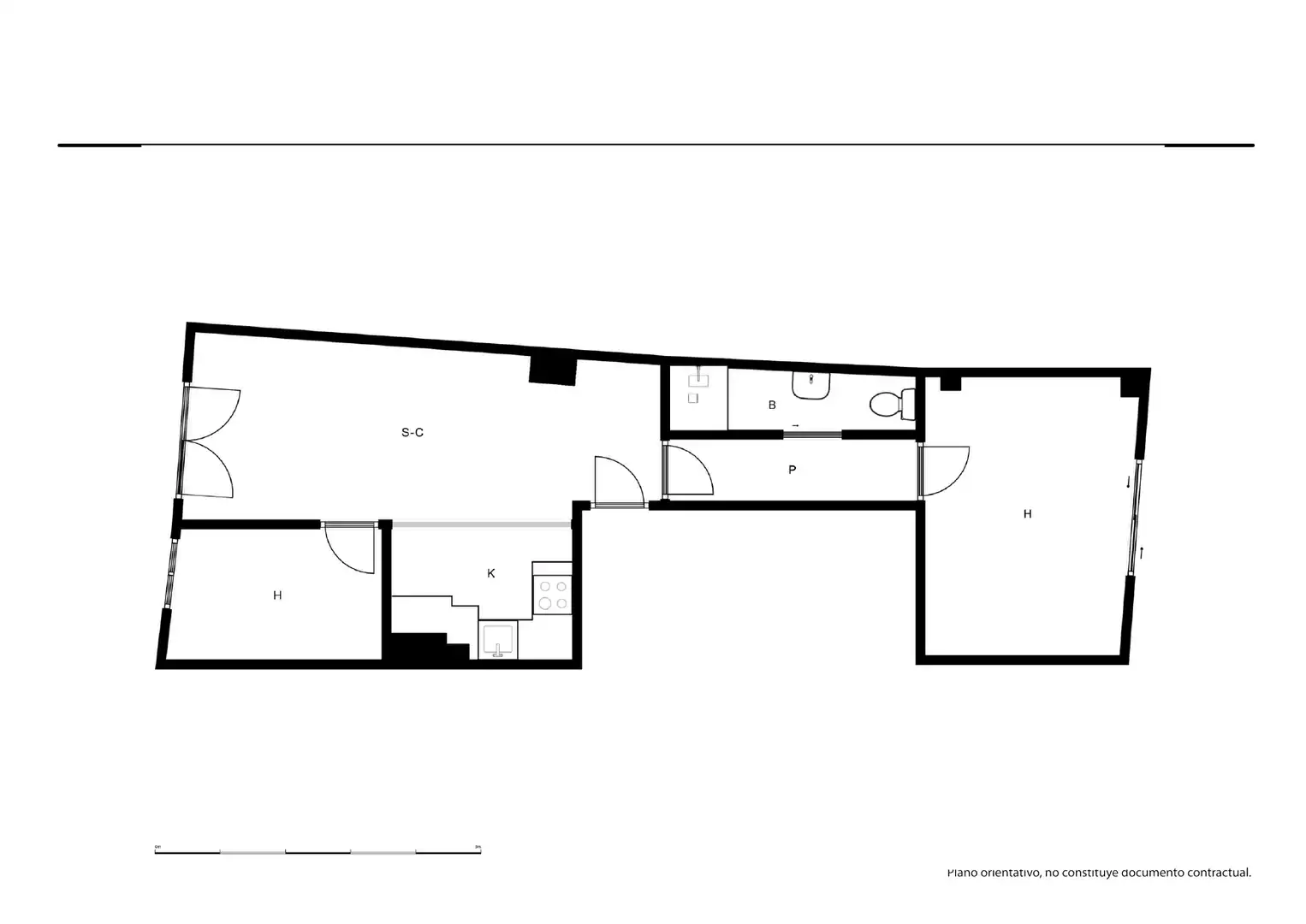 Apartamento en venta en Rubí