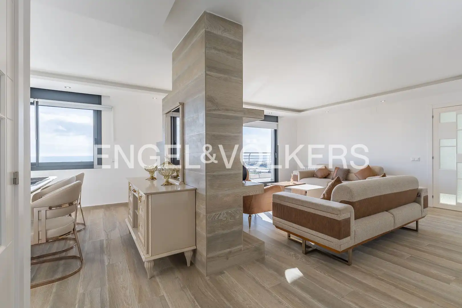 Living room of Houses for rent in Santa Susanna  with Air Conditioner, Heating and Private garden
