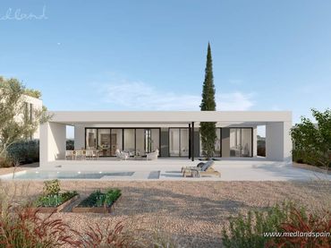 Villa mit Pool zum Verkauf in Hacienda del Álamo Golf
