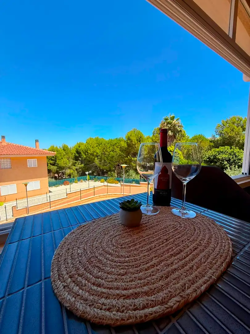 Terrace of Detached homes for sale in Santa Pola  with Air Conditioner, Private garden and Furnished