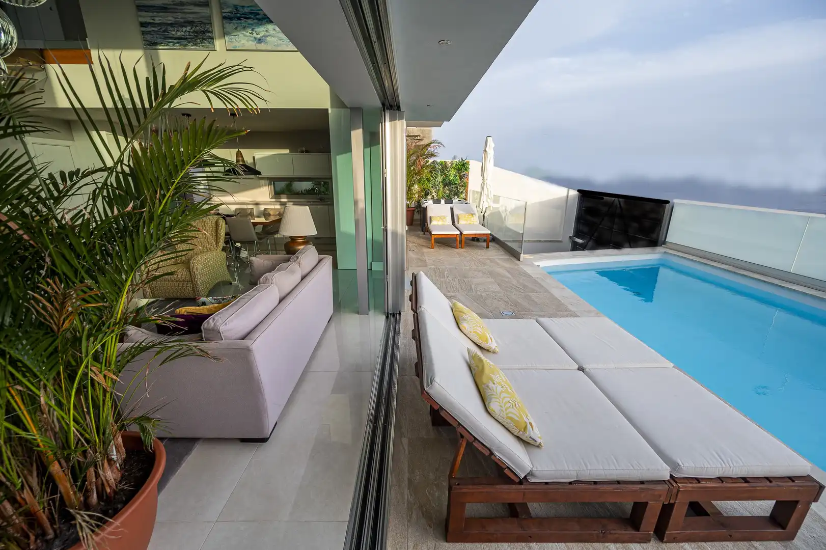 Terraza de Casa o chalet en venta en Telde con Aire acondicionado, Jardín privado y Parquet