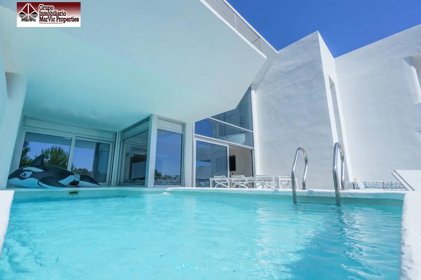 Piscina de Casa adosada en venta en Altea con Aire acondicionado, Calefacción y Terraza