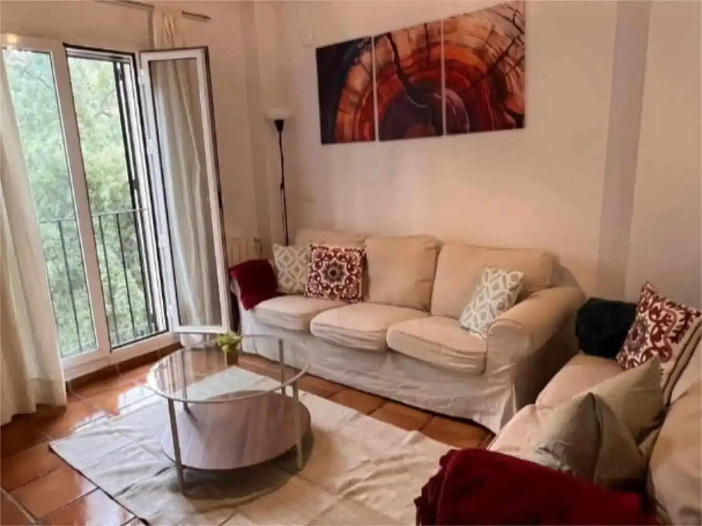 Sala de estar de Piso en venta en Aracena con Aire acondicionado, Amueblado y Balcón