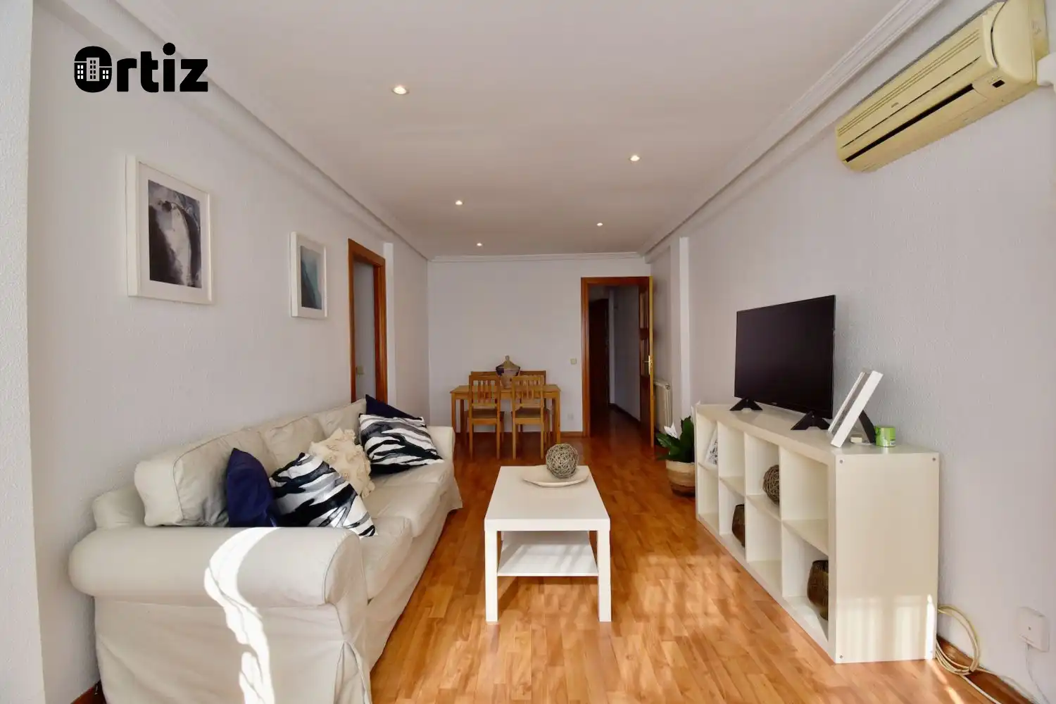 Sala d'estar de Pis en venda en Torrejón de Ardoz amb Aire condicionat, Calefacció i Terrassa