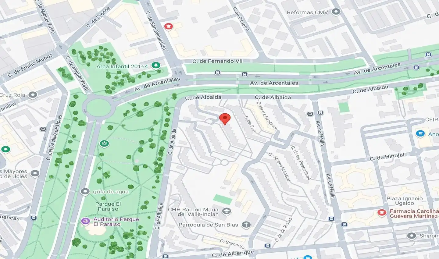 Vista exterior de Piso en venta en Madrid
