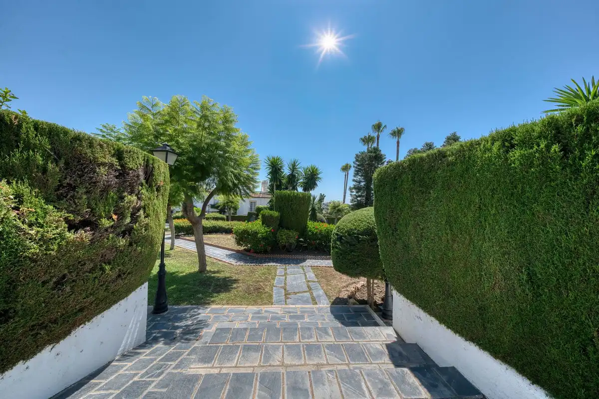 Jardín de Casa adosada en venta en Estepona con Jardín privado, Terraza y Piscina comunitaria