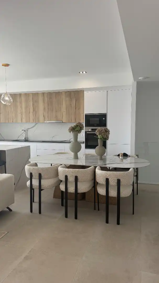 Küche von Maisonette zum Verkauf in La Nucia mit Klimaanlage, Privatgarten und Terrasse