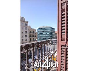 Vista exterior de Pis de lloguer en  Barcelona Capital amb Aire condicionat, Calefacció i Parquet