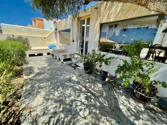 Terrassa de Casa adosada en venda en Granadilla de Abona amb Jardí privat, Terrassa i Piscina