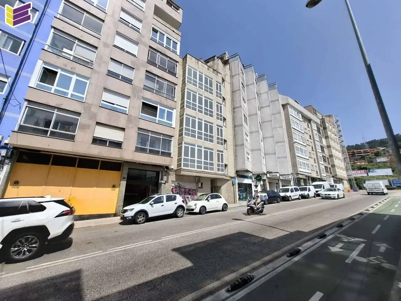 Exterior view of Buildings for sale in Vigo 