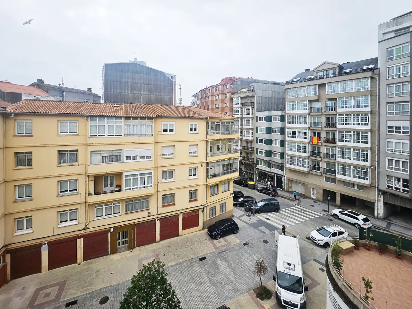 Exterior view of Flat for rent in A Coruña Capital   with Heating, Furnished and Oven