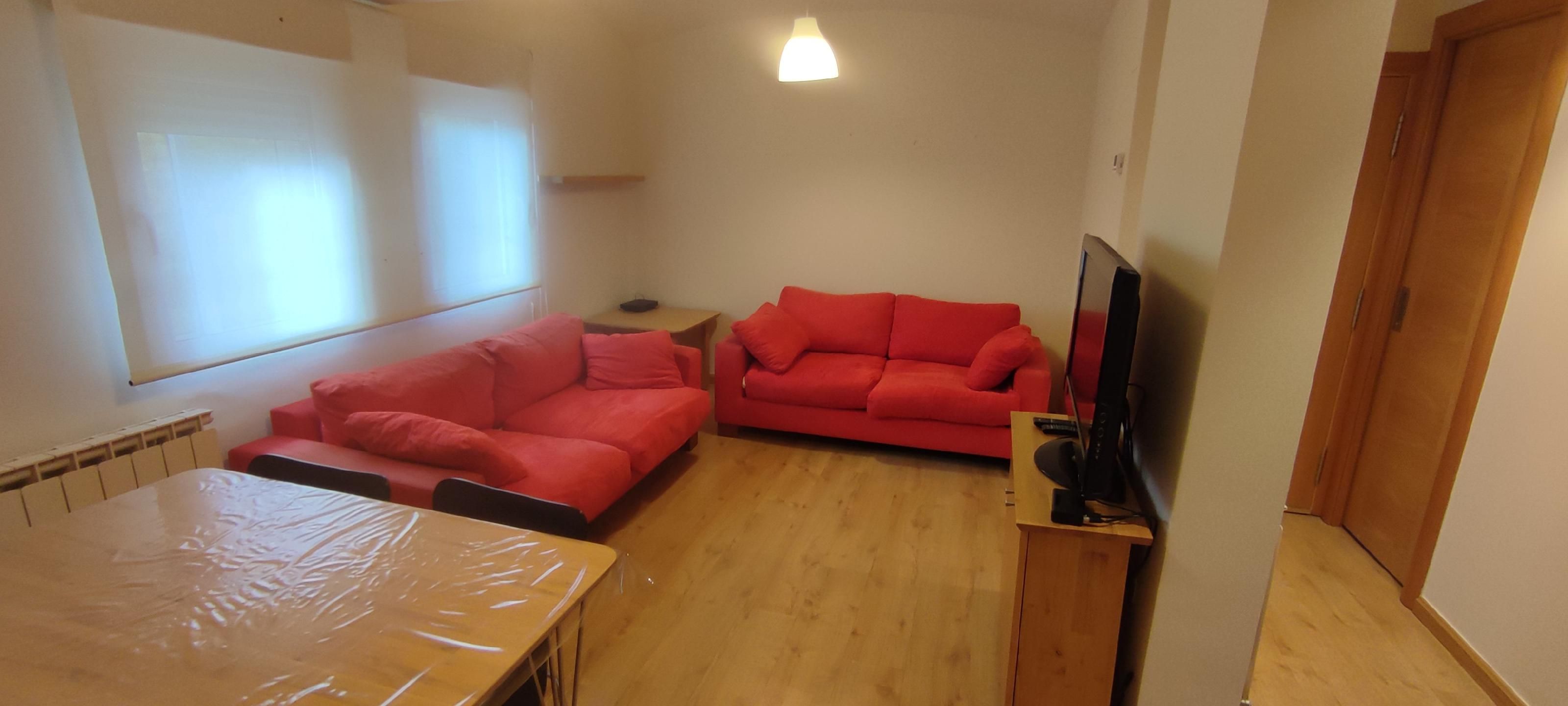 Sala d'estar de Pis de lloguer en Valladolid Capital amb Terrassa