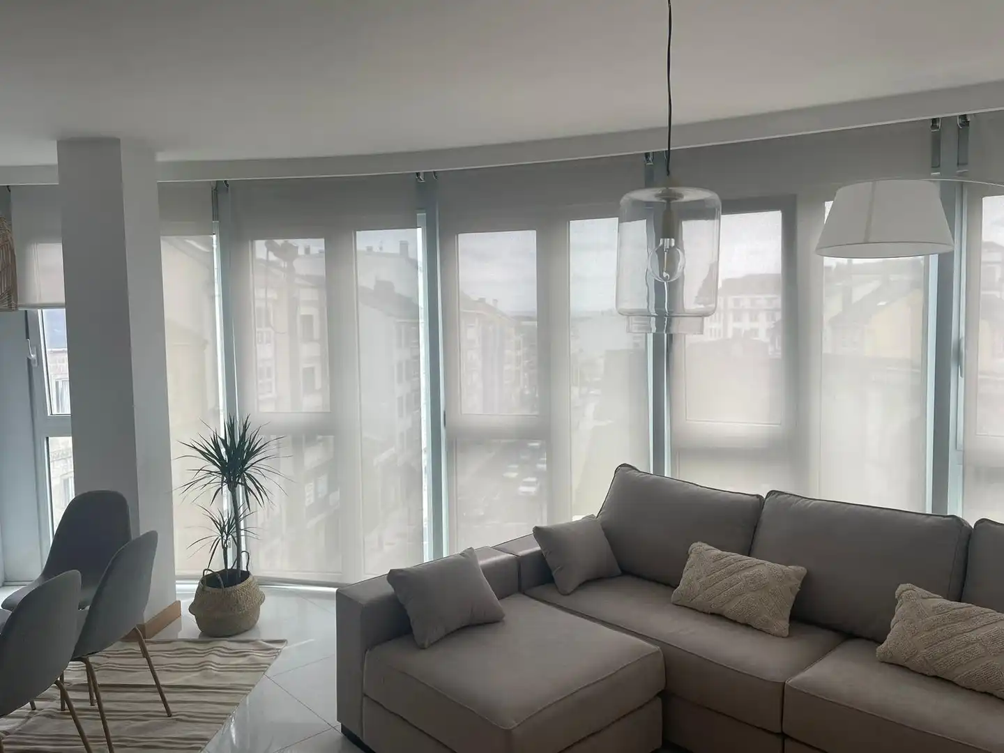 Sala de estar de Piso de alquiler en Lugo con Amueblado