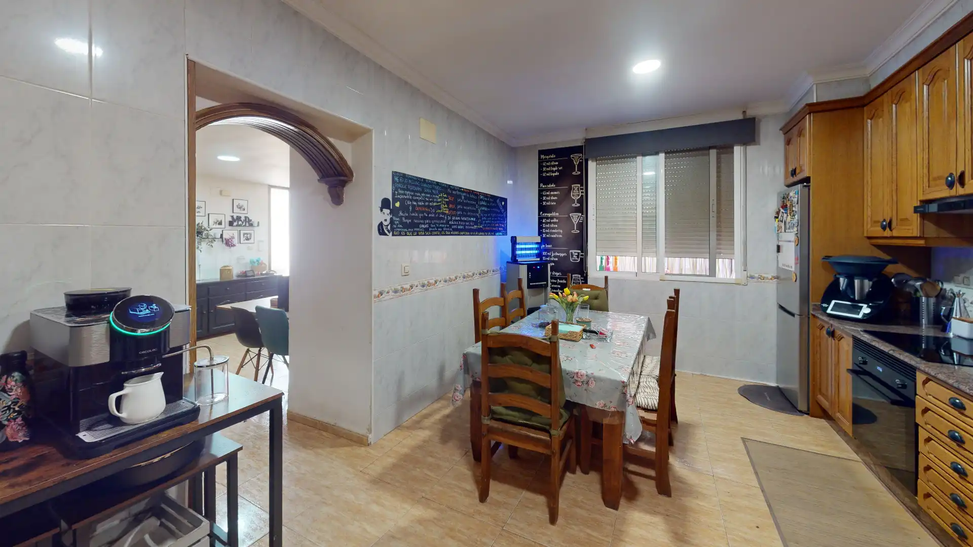 Comedor de Casa adosada en venta en Alpera con Amueblado