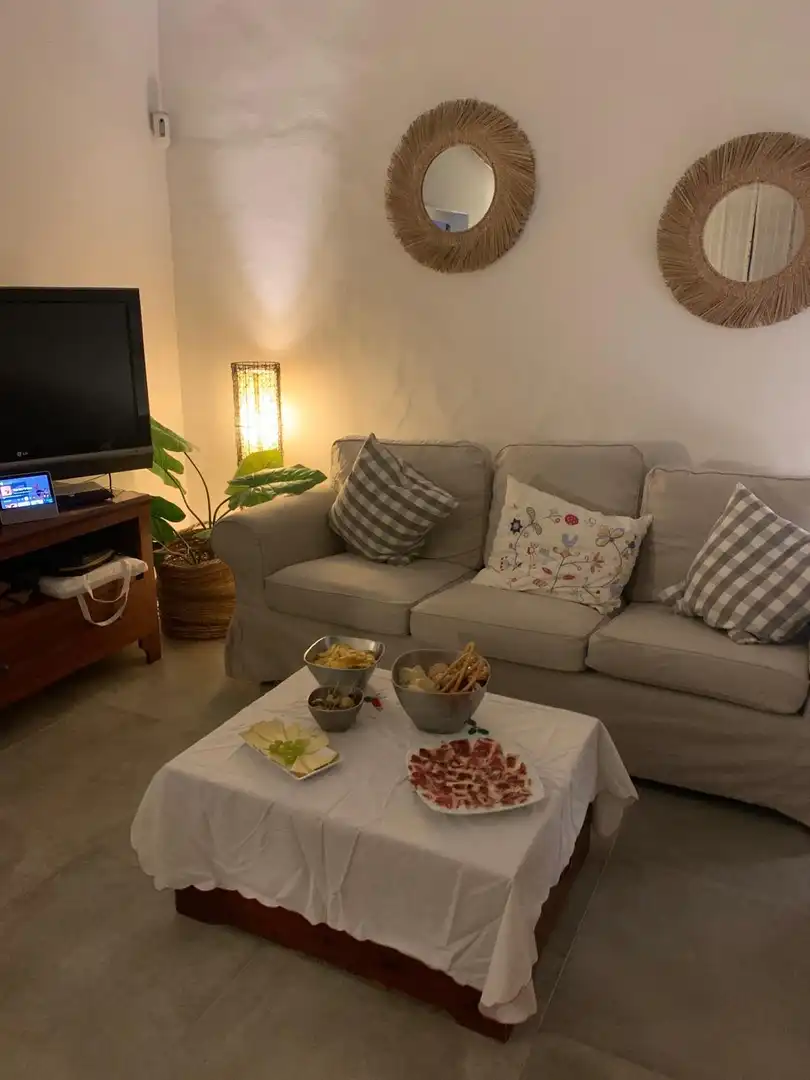 Living room of Houses for sale in Sevilla  with Private garden, Terrace and Balcony