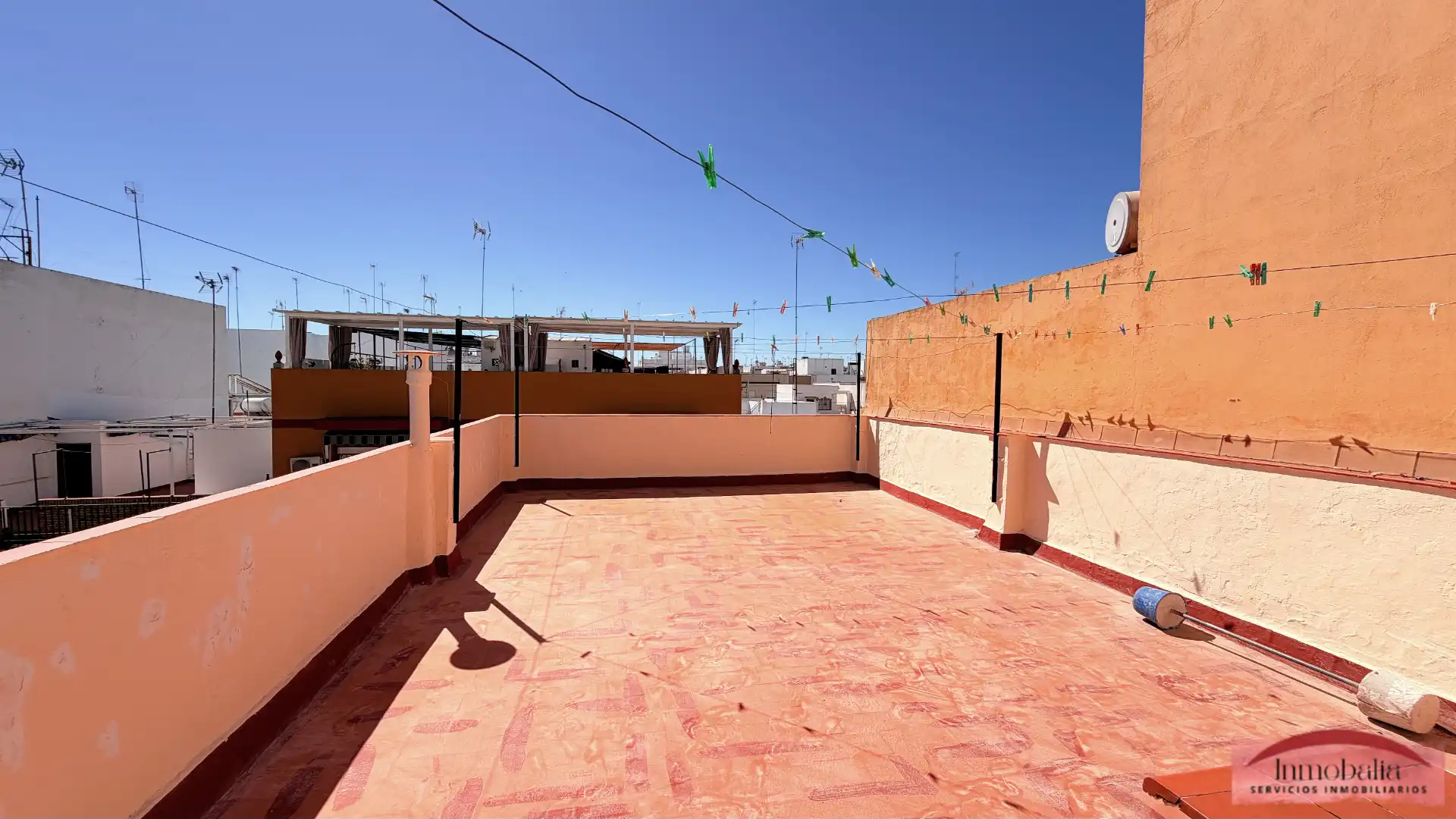 Terrace of Flat for sale in Sevilla  with Air Conditioner, Terrace and Storage room